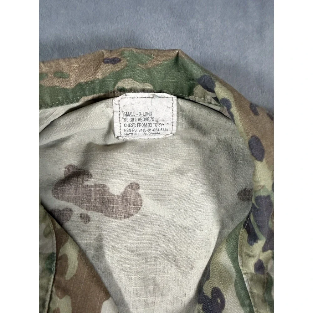 US Army OCP MultiCam ACU Combat Coat Jacket Small X-Long Original Uniform